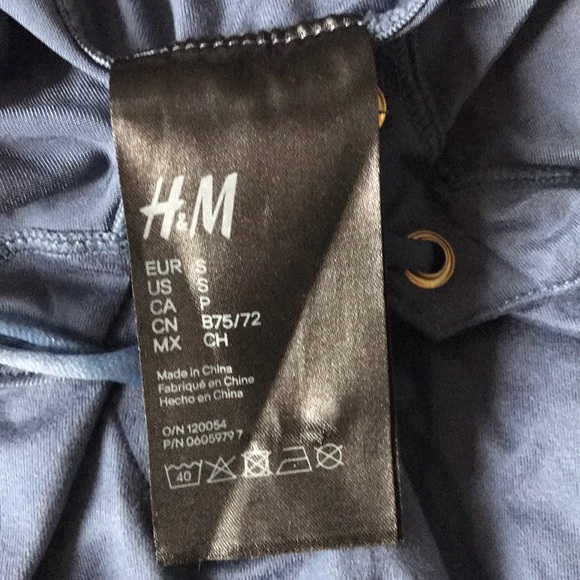NWOT H&M Lace-Up Bodysuit - Picture 3 of 3
